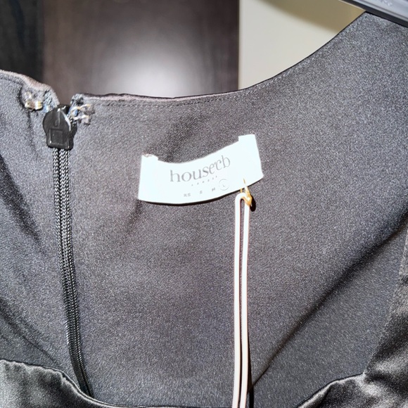 House of CB Enya Black Corset Mini Dress - Picture 7 of 10